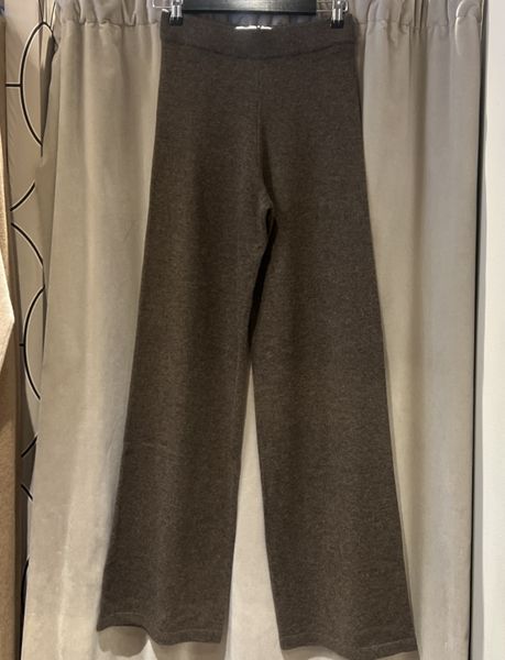 DAVIDA CASHMERE | WIDE PANTS CACAO 