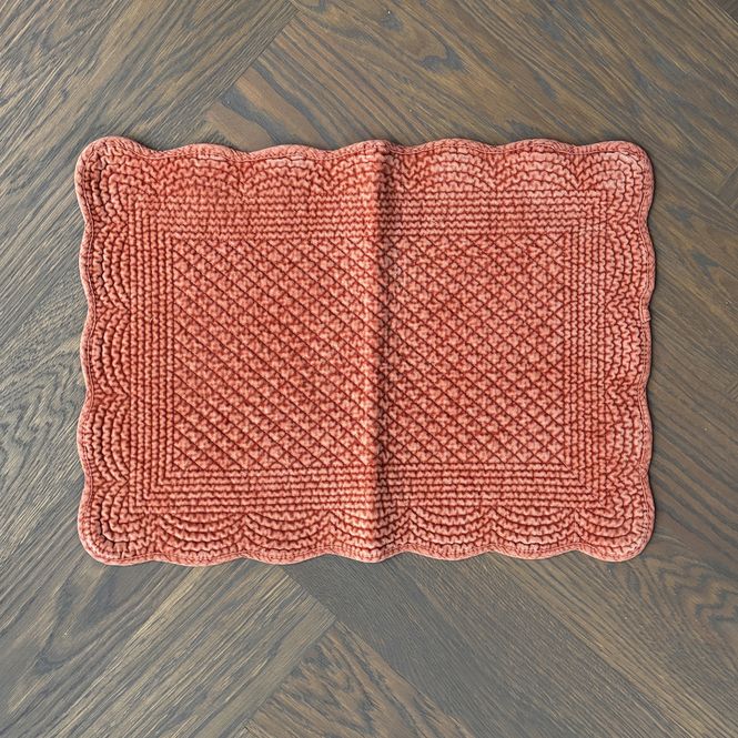 Hovedbilde ANOUSKA | SPISEBRIKKE VELOUR | BURNT ORANGE 