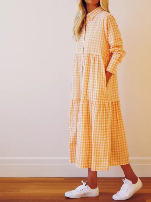 Hovedbilde Cate Cotton Gingham Dress 